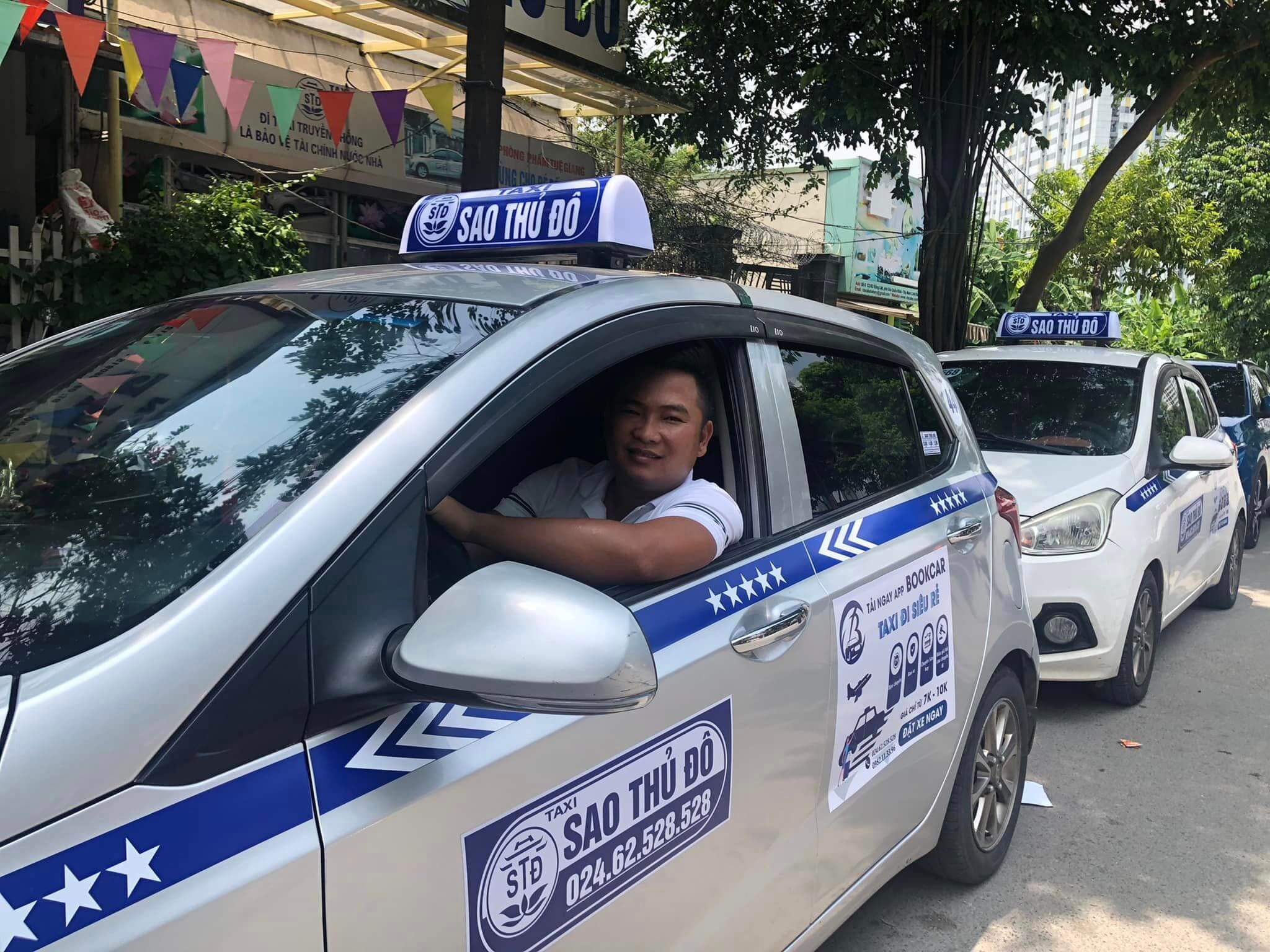 Taxi Sao Thủ Đô đồng hành cùng khách trên mọi hành trình