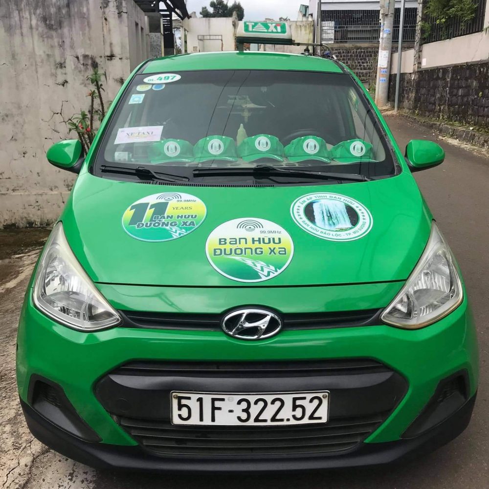 Xe taxi Bảo Lộc an toàn chất lượng