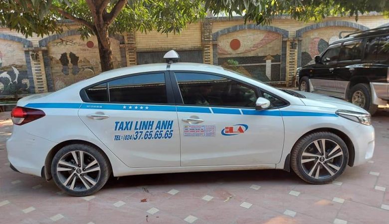 Taxi Linh Anh sẵn sàng phục vụ khách