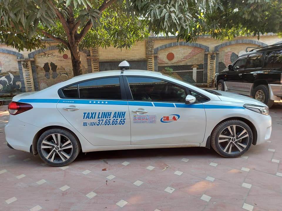 Taxi Linh Anh sẵn sàng phục vụ khách