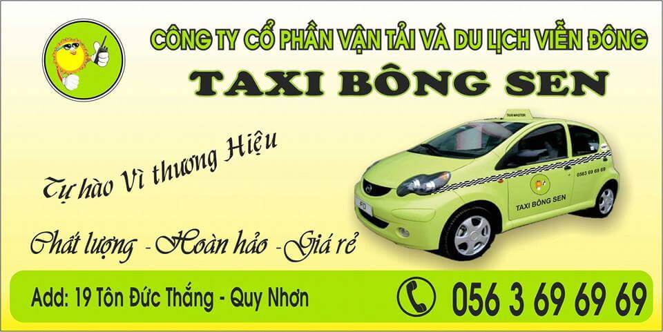 Taxi Bông Sen cung cấp đa dạng dịch vụ tới khách hàng