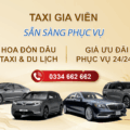 Thông tin liên hệ của taxi Gia Viễn