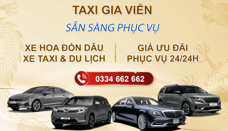 Thông tin liên hệ của taxi Gia Viễn